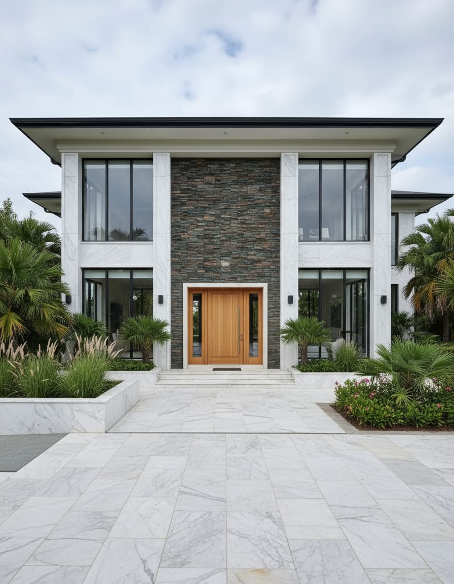 Natural Stone Cladding | Multi Grey | EarthStona	